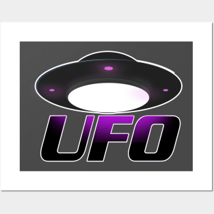 UFO cartoon Posters and Art